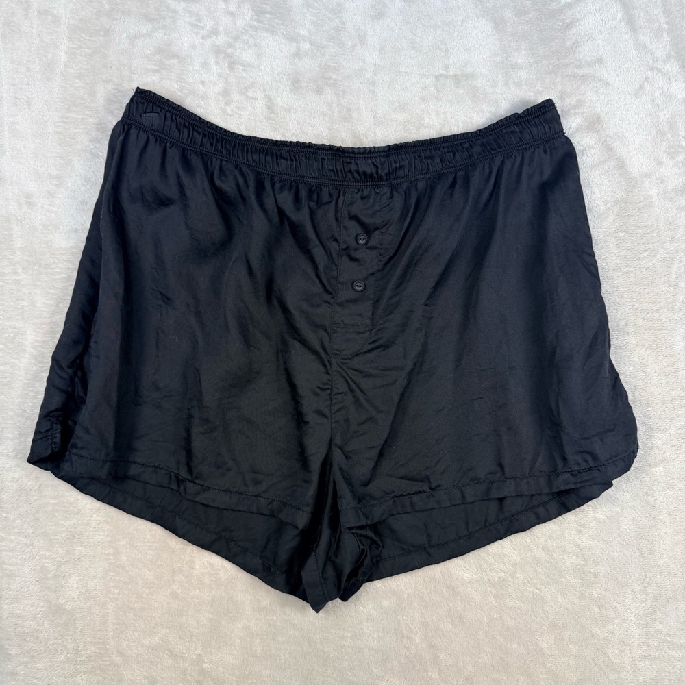 Victoria’s Secret PINK Y2K Rhinestone Skeleton Hands Sleep Shorts Size M - Picture 5 of 8